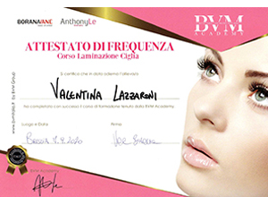 Laminazione Ciglia